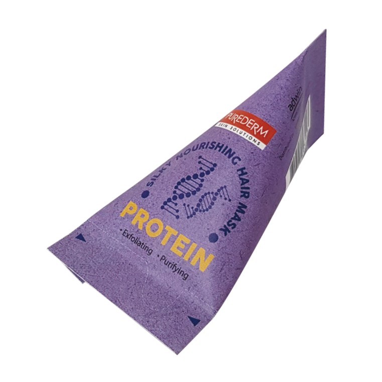 PUREDERM - Pyramid Shaped Silky Nourishing Hair Mask - Protein - 20g