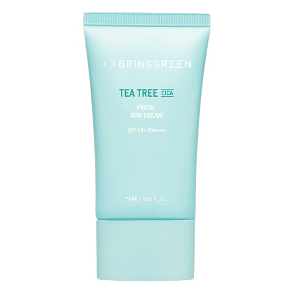 BRING GREEN - Tea Tree Cica Fresh Sun Cream SPF 50+ PA++++ - 50ml
