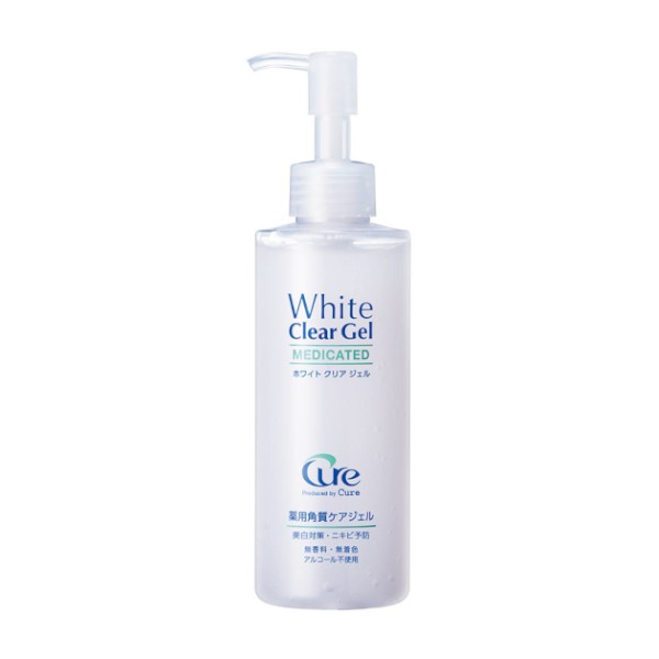 Cure - White Clear Gel Medicated - 200g