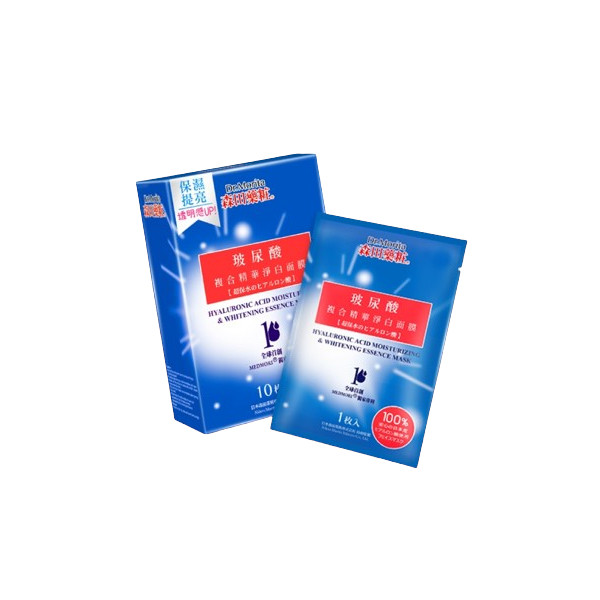 Dr.Morita - Hyaluronic Acid Moisturizing & Whitening Essence Mask - 1pc