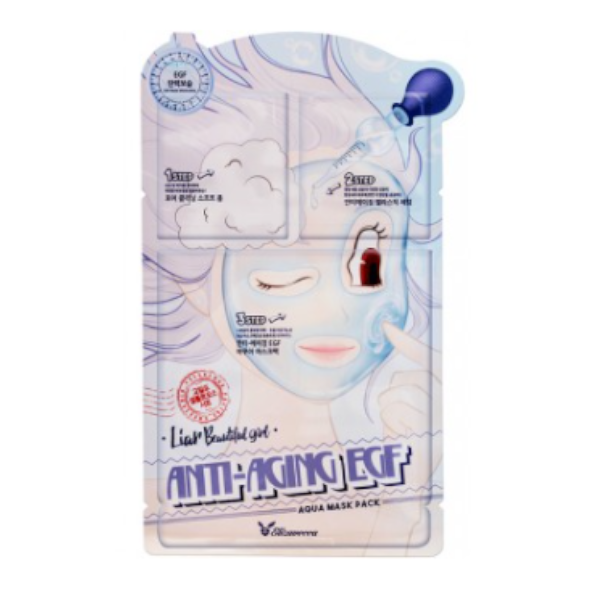 Elizavecca - 3-Step Anti-Aging EGF Mask Pack - 1pc
