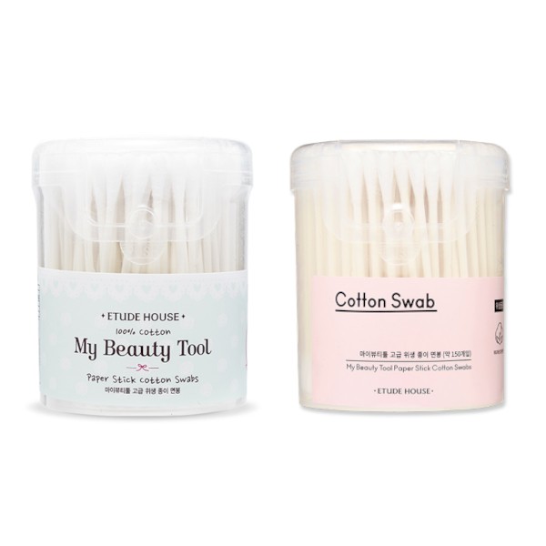 Etude House - My beauty Tool Paper Stick Cotton Swabs