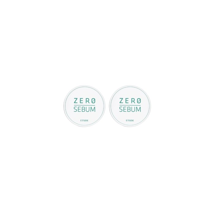 Etude - Zero Sebum Drying Powder (2ea) Set