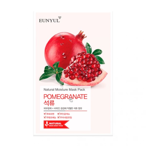 EUNYUL - Natural Moisture Mask Pack - Pomegranate - 1pc