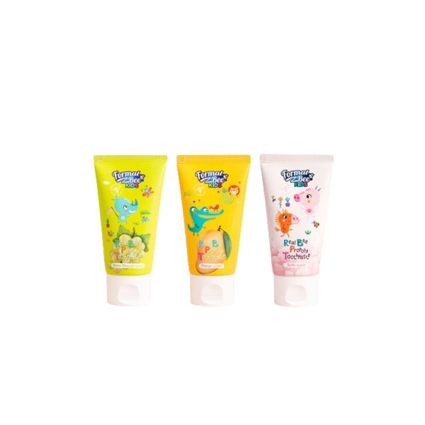 Formal Bee - Kids Real Bee Propoly Toothpaste Bundle Pack - 60g x 3pcs