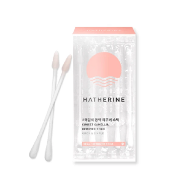 Hatherine - Sunset Camellia Remover Stick - 50pcs