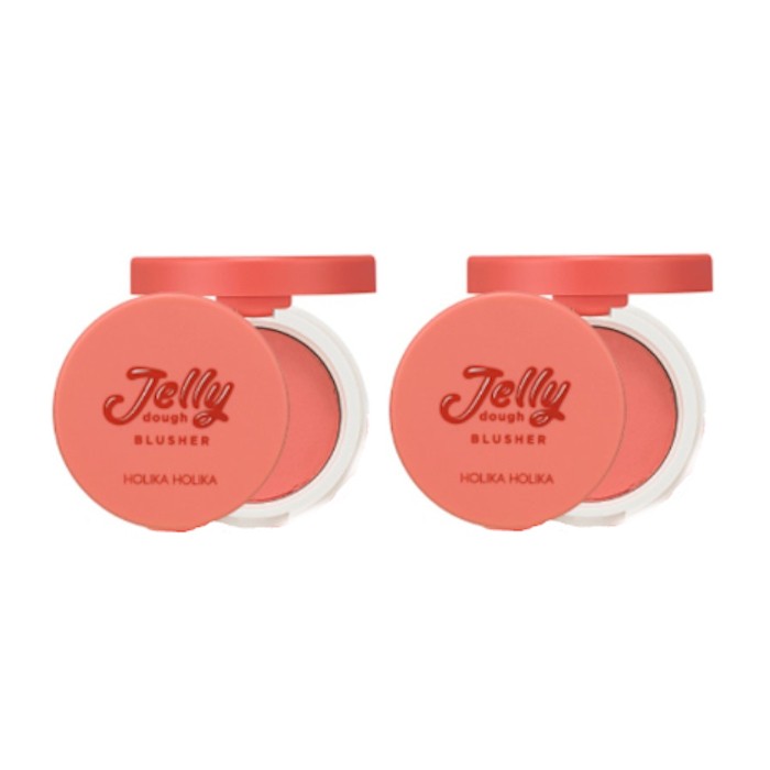 Holika Holika - Jelly Dough Blusher - 4.2g - 02 Grapefruit Jelly (2ea) Set