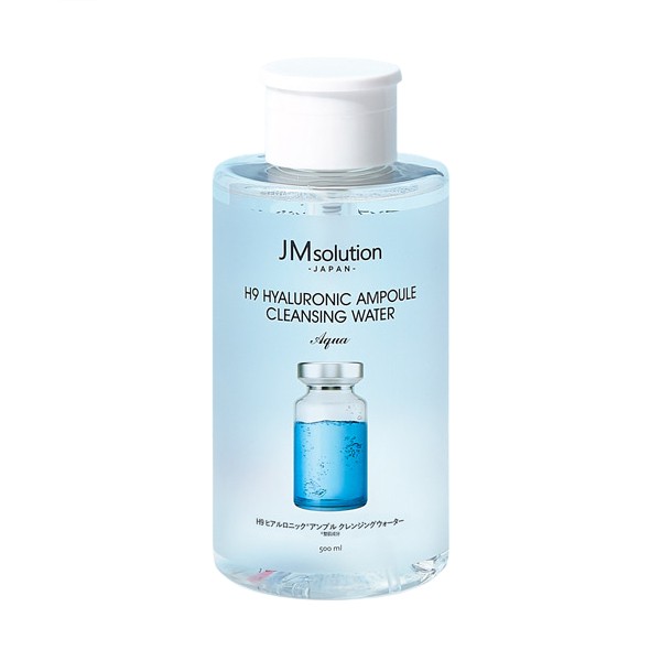 JMsolution - H9 Hyaluronic Ampoule Cleansing Water Aqua - 500ml