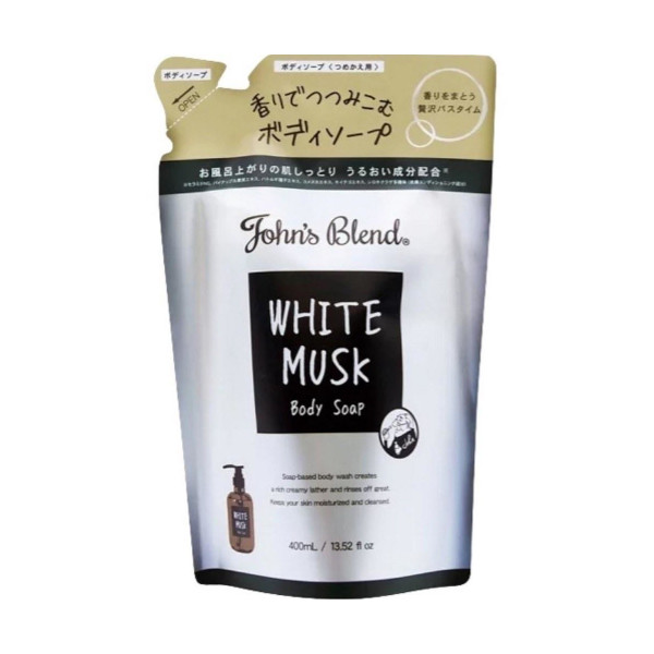 John's Blend - Body Soap Refill - 400ml