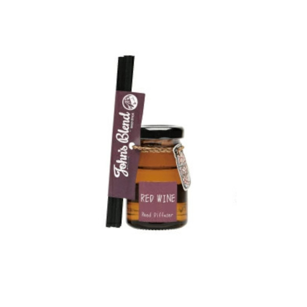 John's Blend - Mini Reed Diffuser - Red Wine - 50ml