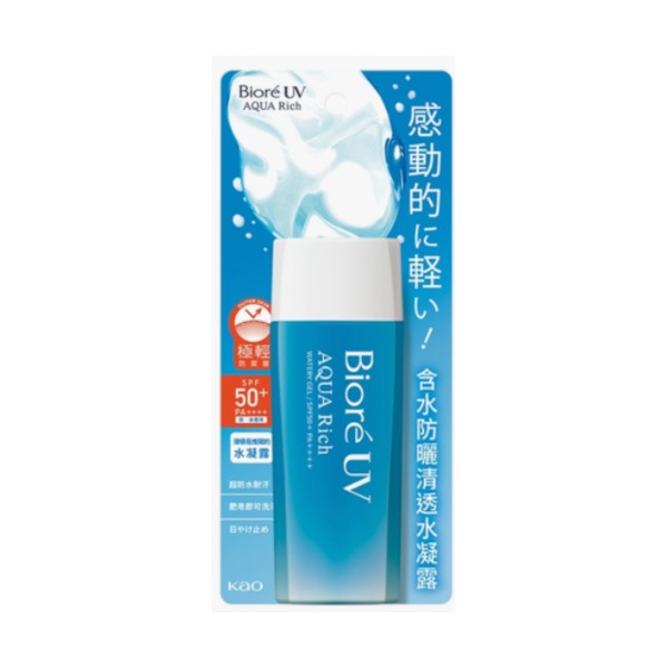Kao - Biore UV Aqua Rich Watery Gel SPF50+ PA++++ (Taiwan Version) - 90ml