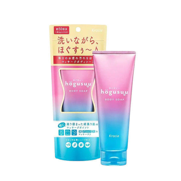 Kracie - Hogusuu Massage Body Soap - 220g