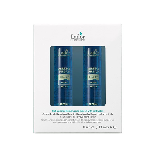 Lador - Perfect Hair Fill-Up Ampoule - 13ml x 4pcs