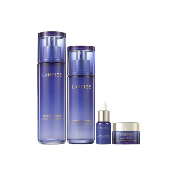 LANEIGE - Perfect Renew Youth Duo Set - 1set(5items)