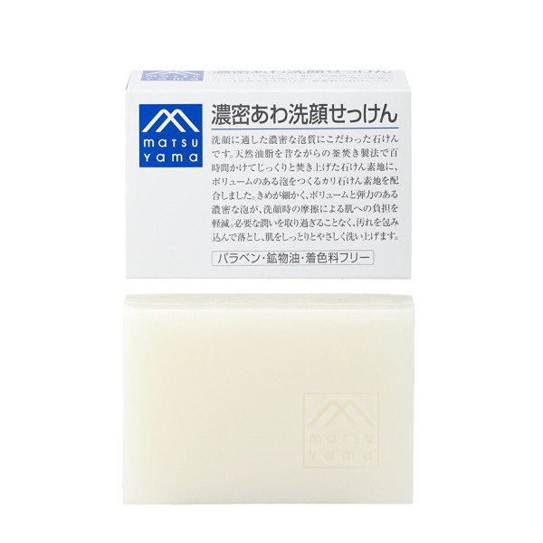 MATSUYAMA - M-mark Creamy Foam Face Soap Bar - 120g