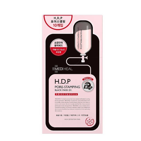 Mediheal - H.D.P Pore Stamping Black Mask EX Pack