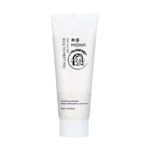 MIDHA - Rice Bran Scrub Foam - 150ml