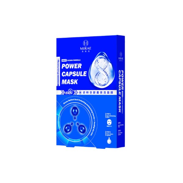 MIRAE - EX 8 Minutes Moisturizing Power Capsule Mask - 3pcs