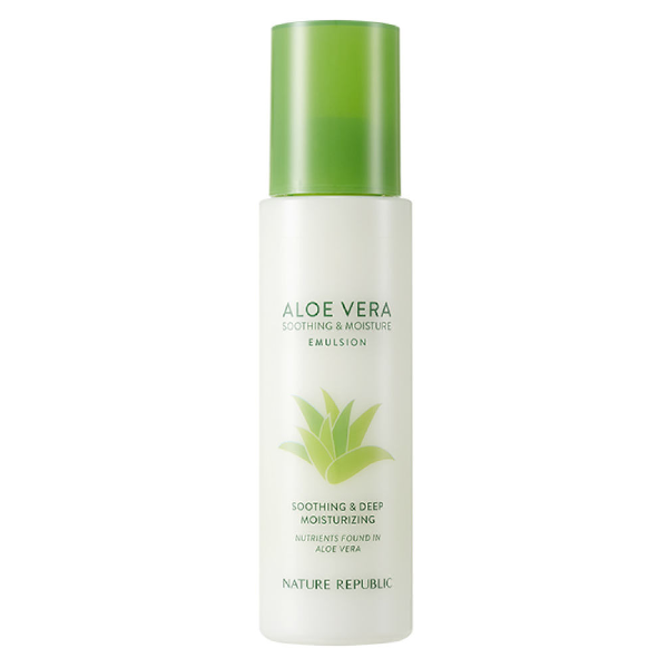 NATURE REPUBLIC - Soothing & Moisture ALOE VERA 80% Emulsion - 160ml