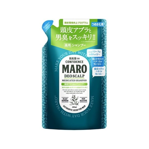 NatureLab - Storia Maro Men Deo Scalp Medicated Shampoo Refill - 400ml