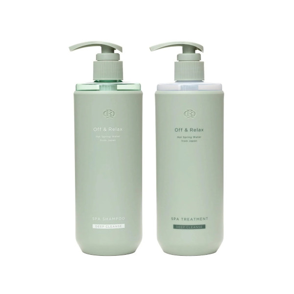 Off & Relax - Deep Cleanse Spa Set - 460ml +460ml