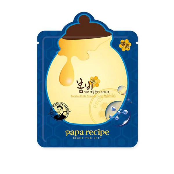 Papa Recipe - Bombee Pepta Ampoule Honey Mask - 1pc