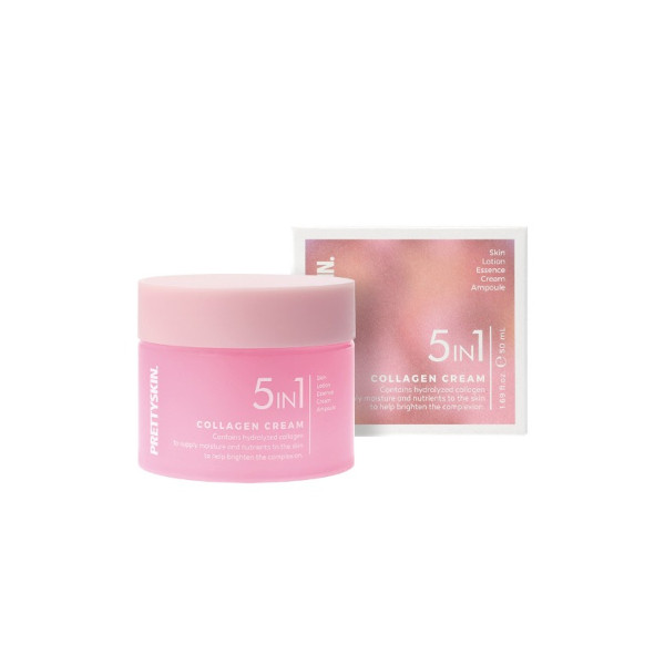 PRETTYSKIN - 5In1 Collagen Cream - 50ml