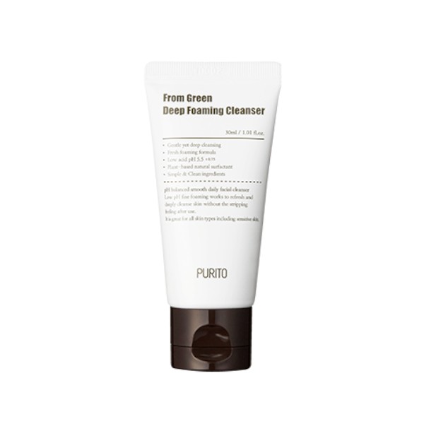 Purito SEOUL - From Green Deep Foaming Cleanser (Nouvelle formule) - 30ml