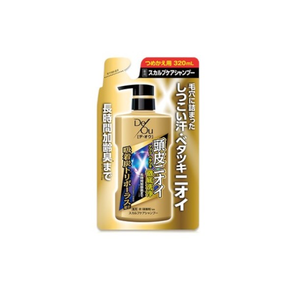 Rohto Mentholatum  - De Ou Scalp Care Shampoo Refill - 320ml