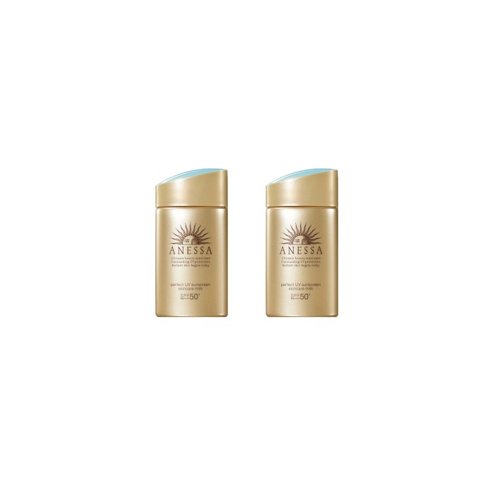 Shiseido - Anessa Perfect UV Sunscreen Skincare Milk SPF 50+ PA++++ - 60ml (2ea) Set