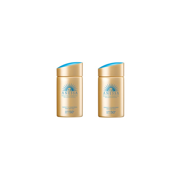 Shiseido Anessa Perfect UV Sunscreen Skincare Milk SPF50+ PA++++ - 60ml - 2022 Version (4ea) Set