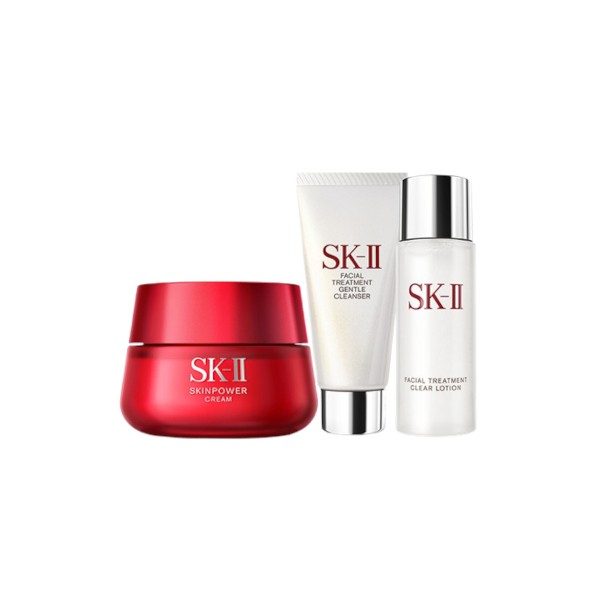 SK-II - Skin Power Cream Trial Kit - 1Set(50g+20g+30ml)