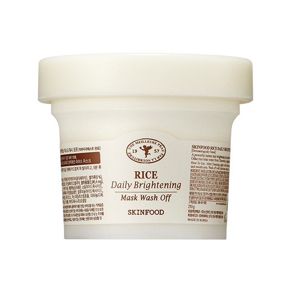 SKINFOOD - Rice Daily Brightening Mask Wash Off - 210g