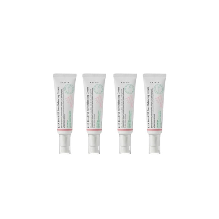 AXIS-Y - LHA Peel & Fill Pore Balancing Cream - 50ml (4ea) Set