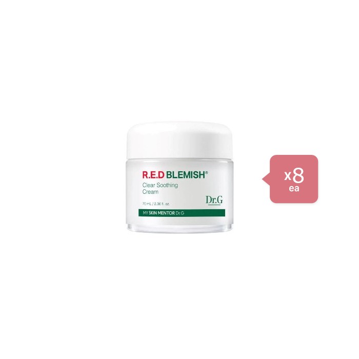 Dr.G - R.E.D Blemish Clear Soothing Cream - 70ML - 70ml - White (8ea) Set
