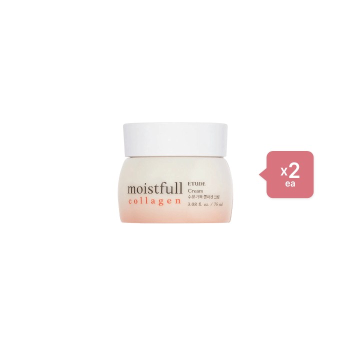 Etude Moistfull Collagen Cream - 75ml (New Version) (2ea) Set