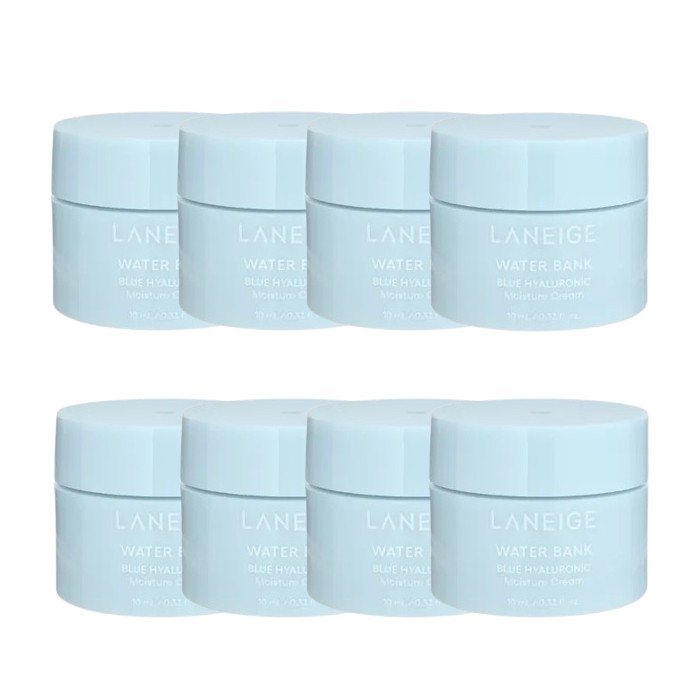 LANEIGE - Water Bank Blue Hyaluronic Moisture Cream - 10ml (8ea) Set