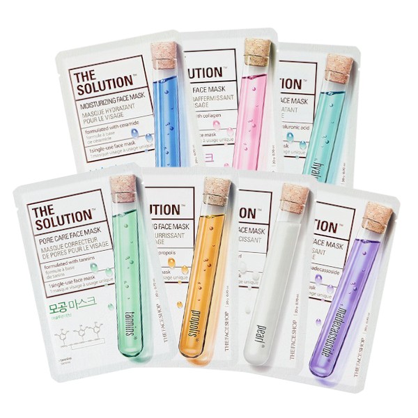 The Face Shop Mask Buffet Set - Asparagus