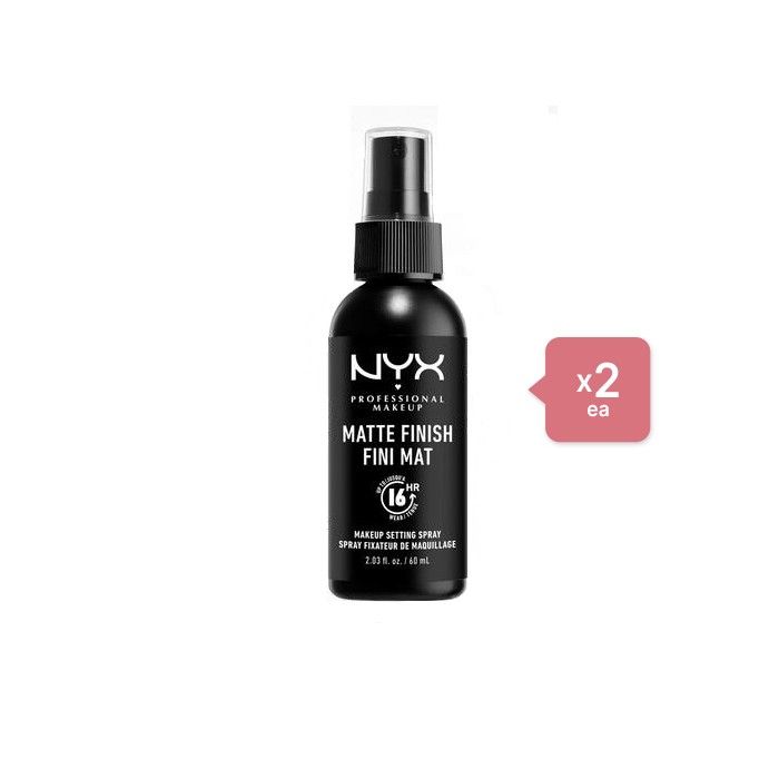 NYX - Makeup Setting Spray - Matte - 60ml (2ea) Set