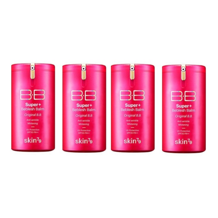 SKIN79 - Super Plus Beblesh Balm SPF50+ PA++ - 40ml - Pink (4ea) Set