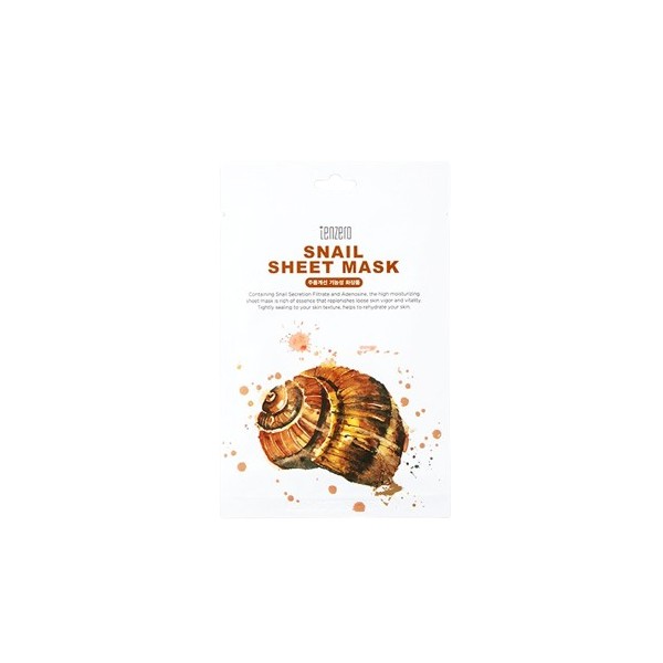 tenzero - Snail Sheet Mask - 1pc