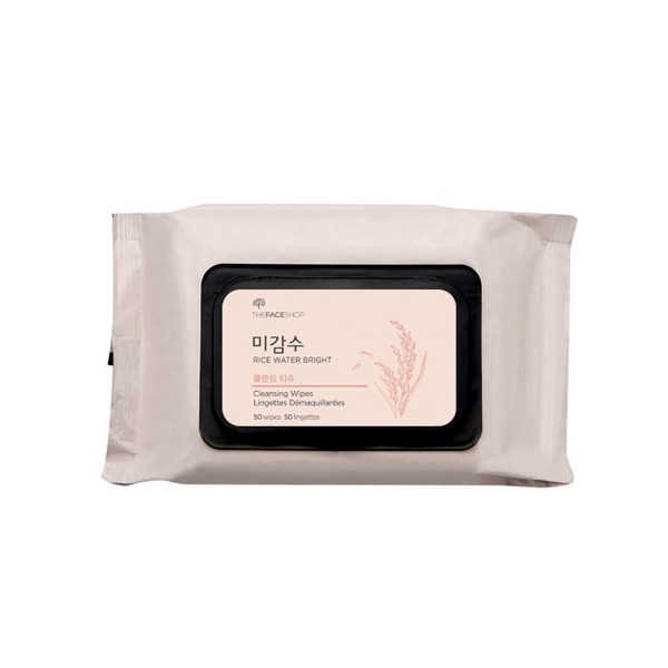 The Face Shop - Rice Water Bright Cleansing Facial Wipes