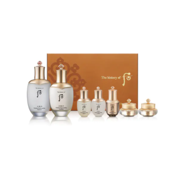 The History of Whoo - Cheongidan Radiant Special Set - 7items