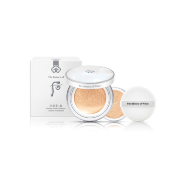 TheHistoryofWhoo - Gongjinhyang Seol Radiant White Moisture Cushion Foundation - 1pack (15g + Refill)