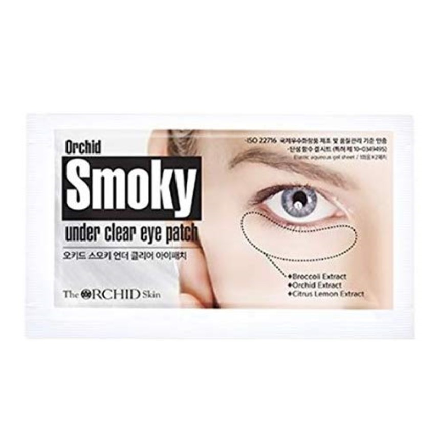 The Orchid Skin - Orchid Smoky under clear eye patch - 10pcs