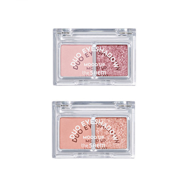 The Saem - Mood Up Duo Eyeshadow - 1.4g