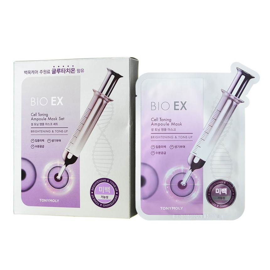 TONYMOLY - Bio Ex Cell Toning Mask Set - 30gx10pcs