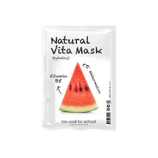 Too Cool For School - Natural Vita Mask - Hydrating - 1pc