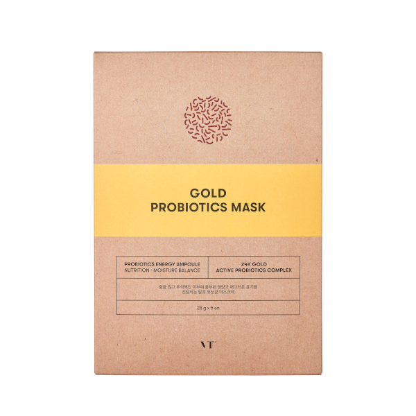VT - Gold Probiotics Mask - 6pcs