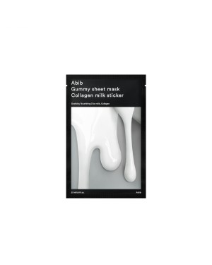 Abib - Gummy Sheet Mask - Collagen Milk Sticker - 1pc